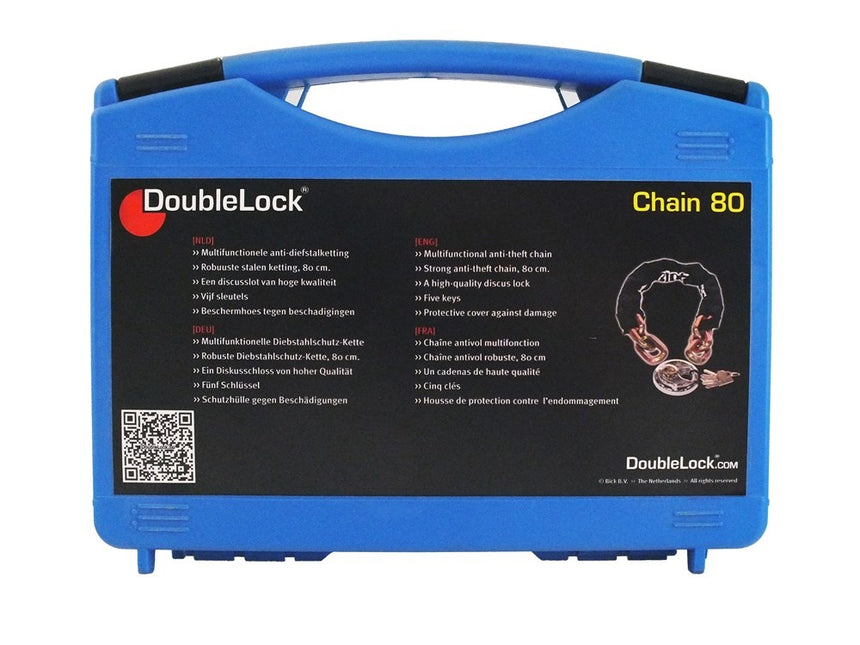 DoubleLock Anti-diefstalketting 80cm - 090-040