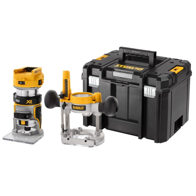 DeWalt DCW604NT-XJ 18V XR Brushless Invalfrees met Verwisselbare Zool