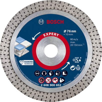 Bosch Expert HardCeramic 76 mm Diamantschijf - 2608900652