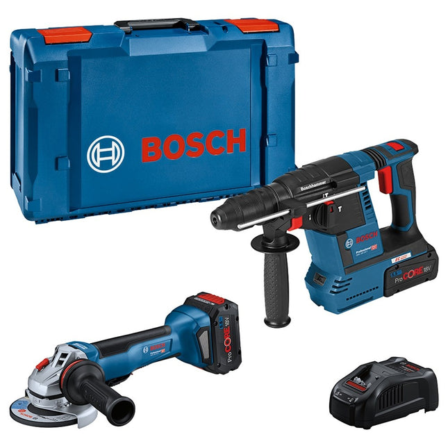 Bosch Combipack GWS 18V-10 PC en GBH 18V-26  - 0615990N33