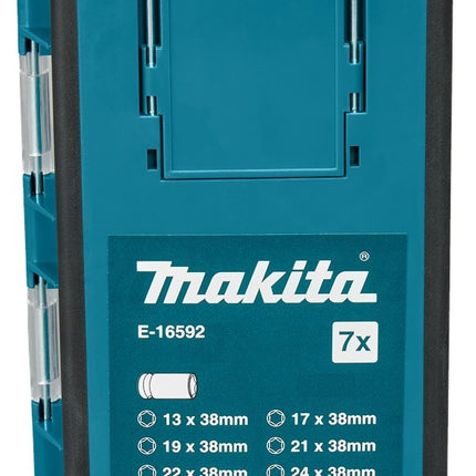 Makita 7-Delige Krachtdoppenset Impact Black 1/2 - E-16592