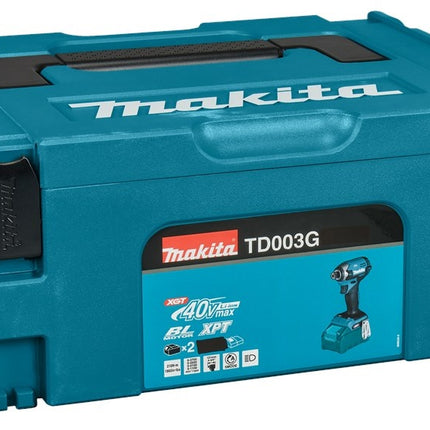 Makita 40 V Max Slagschroevendraaier - TD003GD201