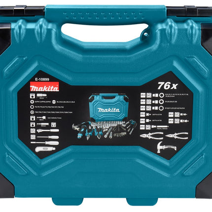 Makita Handgereedschapset 76-delig E-10899