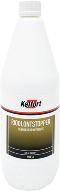 Kelfort Rioolontstopper 1 Liter 96% Zwavelzuur