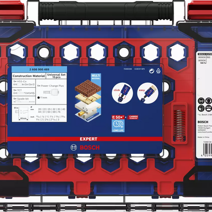 Bosch 15-Delige Expert Construction Material Gatzagenset - 2608900489